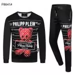 survetements ensemble jogging philipp plein noir teddy bear noir